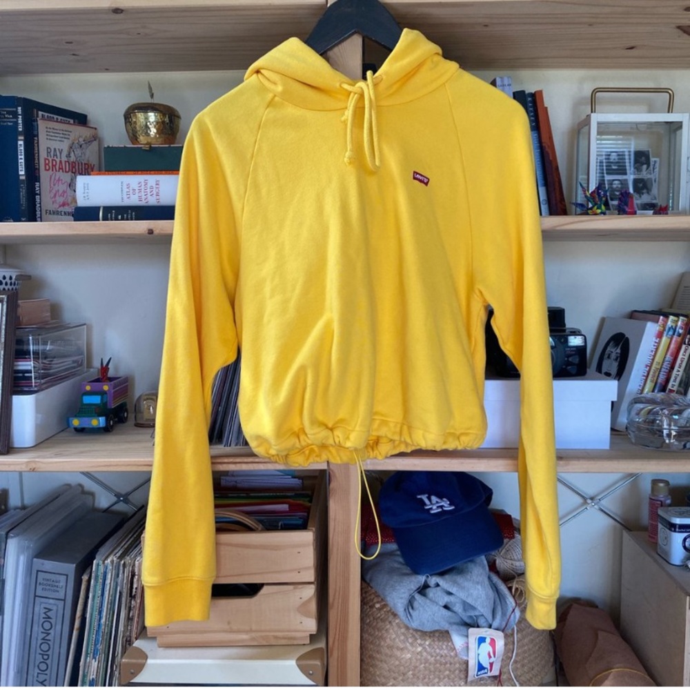 Levi’s cropped hoodie